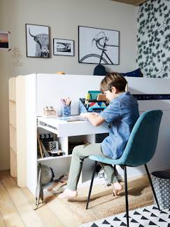 Kleine Räume Kollektion-Kinder Kombi-Hochbett „Cameleo“ mit Schreibtisch