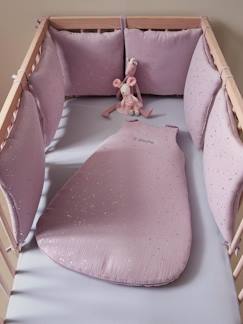 Linge de maison et décoration-Linge de lit bébé-Tour de lit-Tour de lit / Tour de parc modulable en gaze de coton bio* COMÈTES