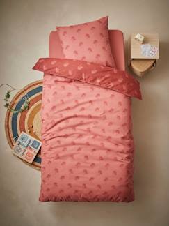 Idées déco pour une chambre partagée-Parure de fourre de duvet + taie d'oreiller enfant PALMIERS Oeko-Tex®