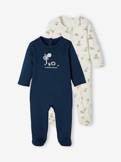 Baby-2er-Pack Baby Strampler aus Sweatware