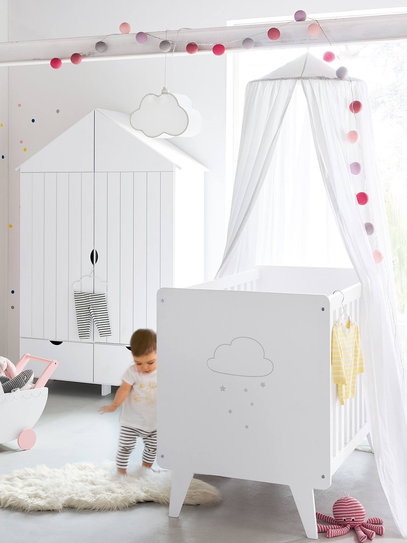 Guirlande lumineuse lampions Summer Mimilou pour chambre enfant - Les  Enfants du Design