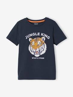 Junge-T-Shirt, Poloshirt, Unterziehpulli-T-Shirt-Jungen T-Shirt mit Print