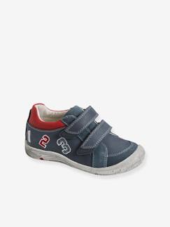 Schuhe-Babyschuhe 17-26-Lauflernschuhe Jungen 19-26-Sneakers-Jungen Sneakers mit Klettverschluss, Anziehtrick