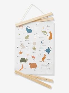 Mini Zoo Home Kollektion-Kinder Poster „Mini Zoo“, Tier-ABC