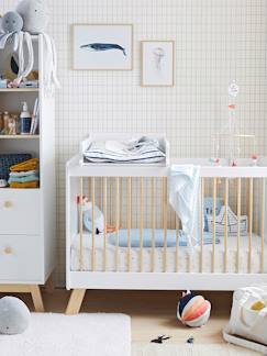 Zimmer und Aufbewahrung-Zimmer-Kinderbett, Babybett-Accessoires-Wickelaufsatz für Babybetten