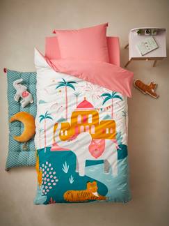 Linge de maison et décoration-Linge de lit enfant-Parure de fourre de duvet + taie d'oreiller enfant EDEN INDIA