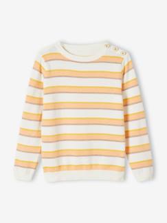Mädchen-Pullover, Strickjacke, Sweatshirt-Pullover-Mädchen Pullover mit Glitzerstreifen