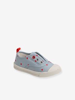 Schuhe-Babyschuhe 16-26-Lauflernschuhe Mädchen 19-26-Mädchen Baby Stoff-Sneakers mit Gummizug
