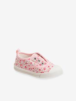 Schuhe-Mädchen Baby Stoff-Sneakers mit Gummizug