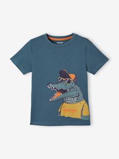 Garçon-T-shirt, polo, sous-pull-Tee-shirt animal skateur garçon