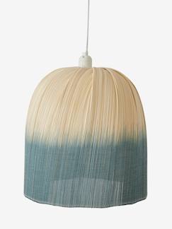 Linge de maison et décoration-Décoration-Luminaire-Abat-jour en bambou Tie and Dye