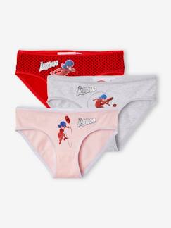 Mädchen-Unterwäsche-Slips-3er-Pack Mädchen Slips MIRACULOUS