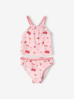 Fille-Maillot de bain 2 pièces imprimé fruits fille