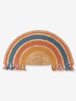 Bettwäsche & Dekoration-Dekoration-Teppich-Kinderzimmer Jute-Teppich „Wild Sahara“, Regenbogen