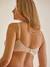 2 brassières de grossesse et d'allaitement en coton bio beige/terracota+noir/blanc 