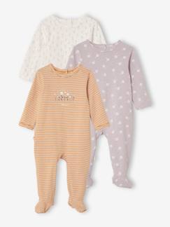 Baby-Strampler, Pyjama, Overall-3er-Pack Baby Strampler