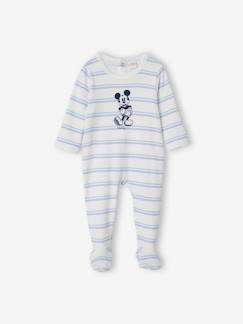 Baby-Strampler, Pyjama, Overall-Baby Samt-Strampler Disney MICKY MAUS