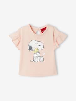 Baby-T-Shirt, Unterziehpulli-Mädchen Baby T-Shirt PEANUTS  SNOOPY