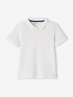 Garçon-T-shirt, polo, sous-pull-Polo-Polo manches courtes broderie poitrine garçon