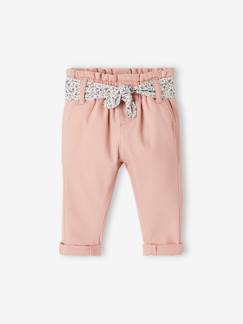 Bébé-Pantalon, jean-Pantalon paperbag bébé avec ceinture