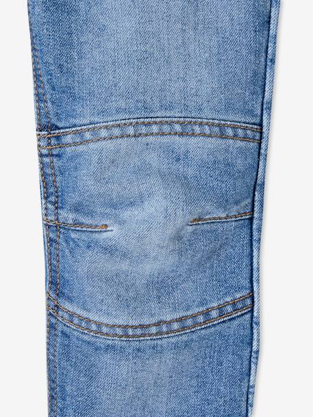 Die „Unverwüstliche“, robuste Jungen Straight-Jeans „waterless“, Hüftweite SLIM denim brut+denim stone 