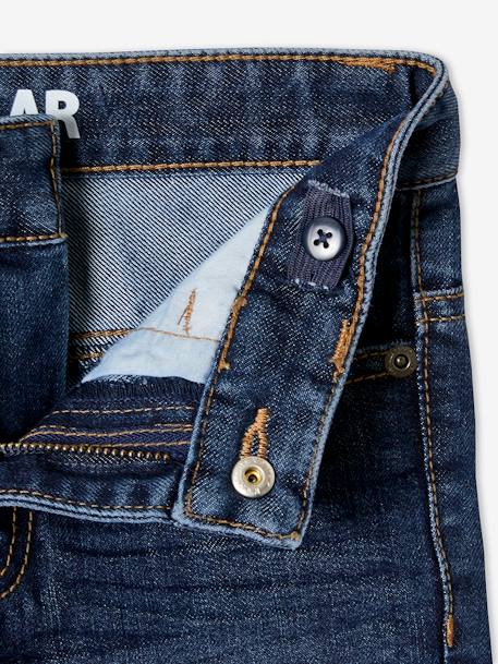 Jean droit MorphologiK indestructible MEDIUM 'waterless' garçon denim brut+STONE 