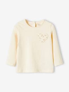 Baby-T-Shirt für Baby Mädchen, Herztasche