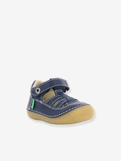 Chaussures-Chaussures bébé 16-26-Marche fille 19-26-Sandales cuir bébé Sushy Originel Softers KICKERS®