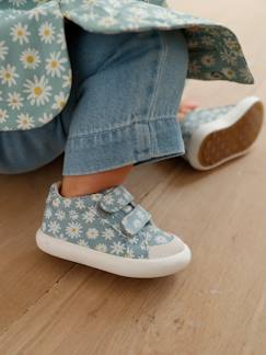 Schuhe-Babyschuhe 17-26-Lauflernschuhe Mädchen 19-26-Sneakers-Stoffschuhe für Baby Mädchen