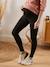 Lot de 2 leggings de grossesse en maille stretch Lot noir et gris 
