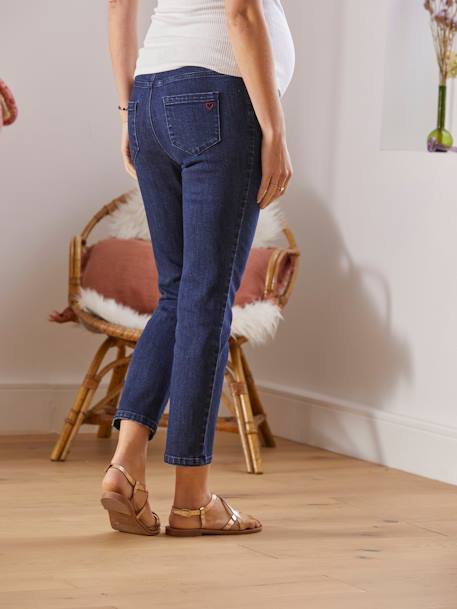 Umstands-Jeans in 7/8-Länge Denim bleached+Denim brut 