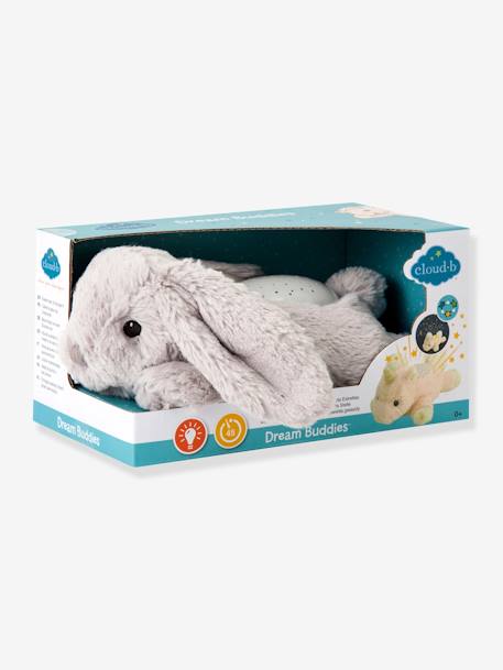 Baby/Kinder Projektor & Nachtlicht Dream Buddies CLOUD B beige+grau hase+zartrosa einhorn 