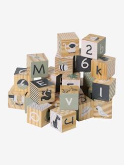 Cubes alphabet en bois FSC®