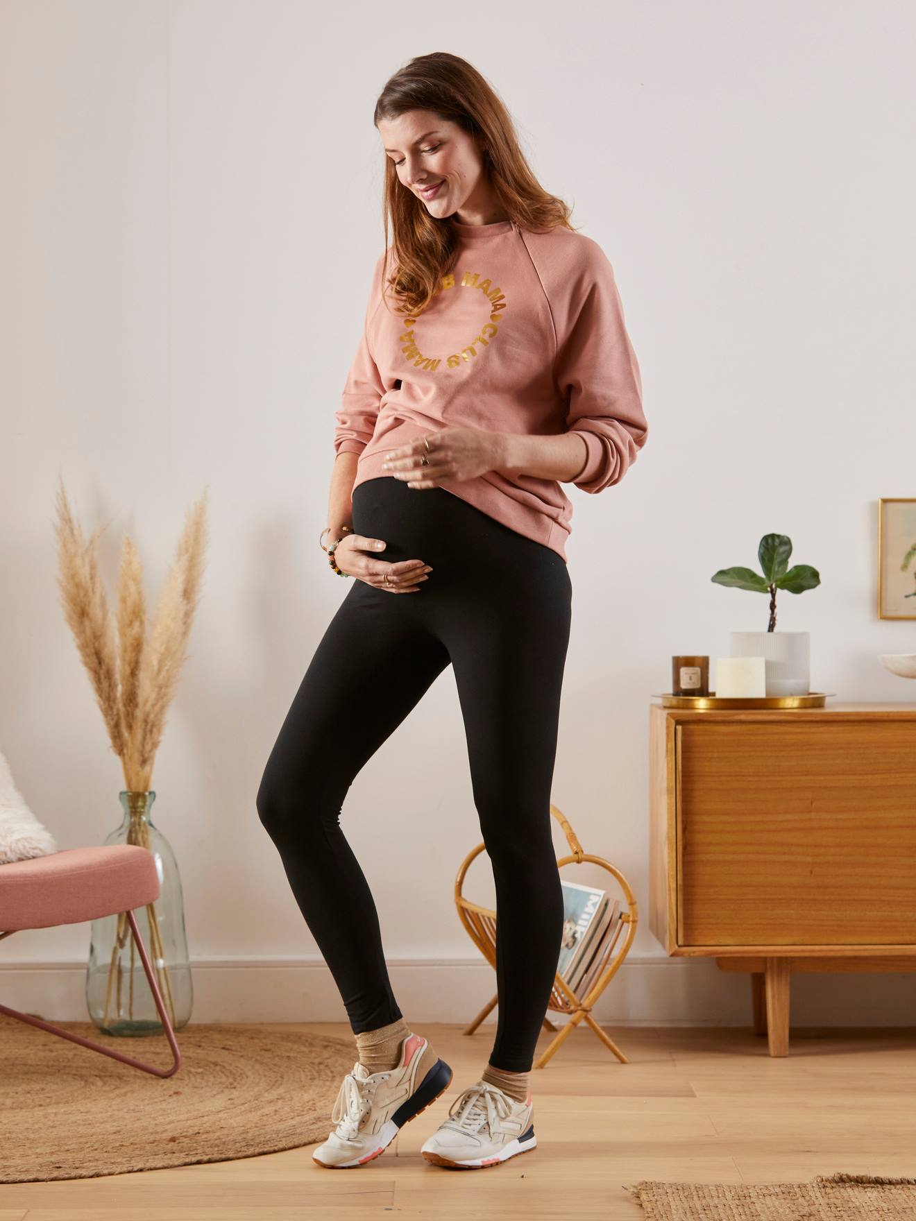Skinny Umstandsjeggings schwarz