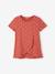 T-Shirt für Schwangerschaft und Stillzeit rot bedruckt 