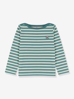 Fille-T-shirt, sous-pull-Marinière coton PETIT BATEAU