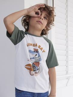 Garçon-T-shirt, polo, sous-pull-T-shirt motifs graphiques garçon manches courtes raglan