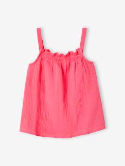 Mädchen-Hemd, Bluse, Tunika-Mädchen Top aus Musselin