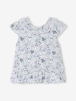Baby-Hemd, Bluse-Festliche Baby Bluse mit Rückenausschnitt