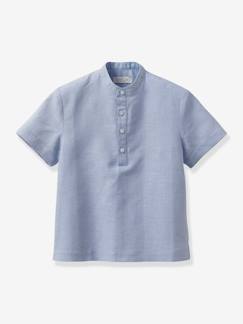 Junge-Hemd-Kurzarmhemd - Kollektion für Festtage und Hochzeiten