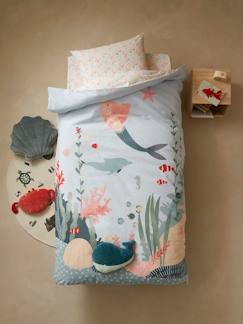 Bettwäsche & Dekoration-Kinder-Bettwäsche-Bettbezug-Kinder Bettwäsche-Set „Meerjungfrau“