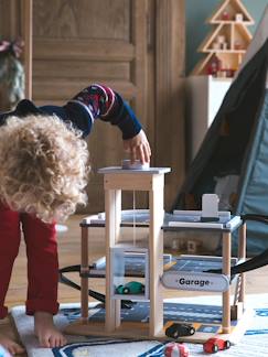 Spielzeug-Holzparkhaus mit 3 Etagen für Kinder aus FSC®-Holz