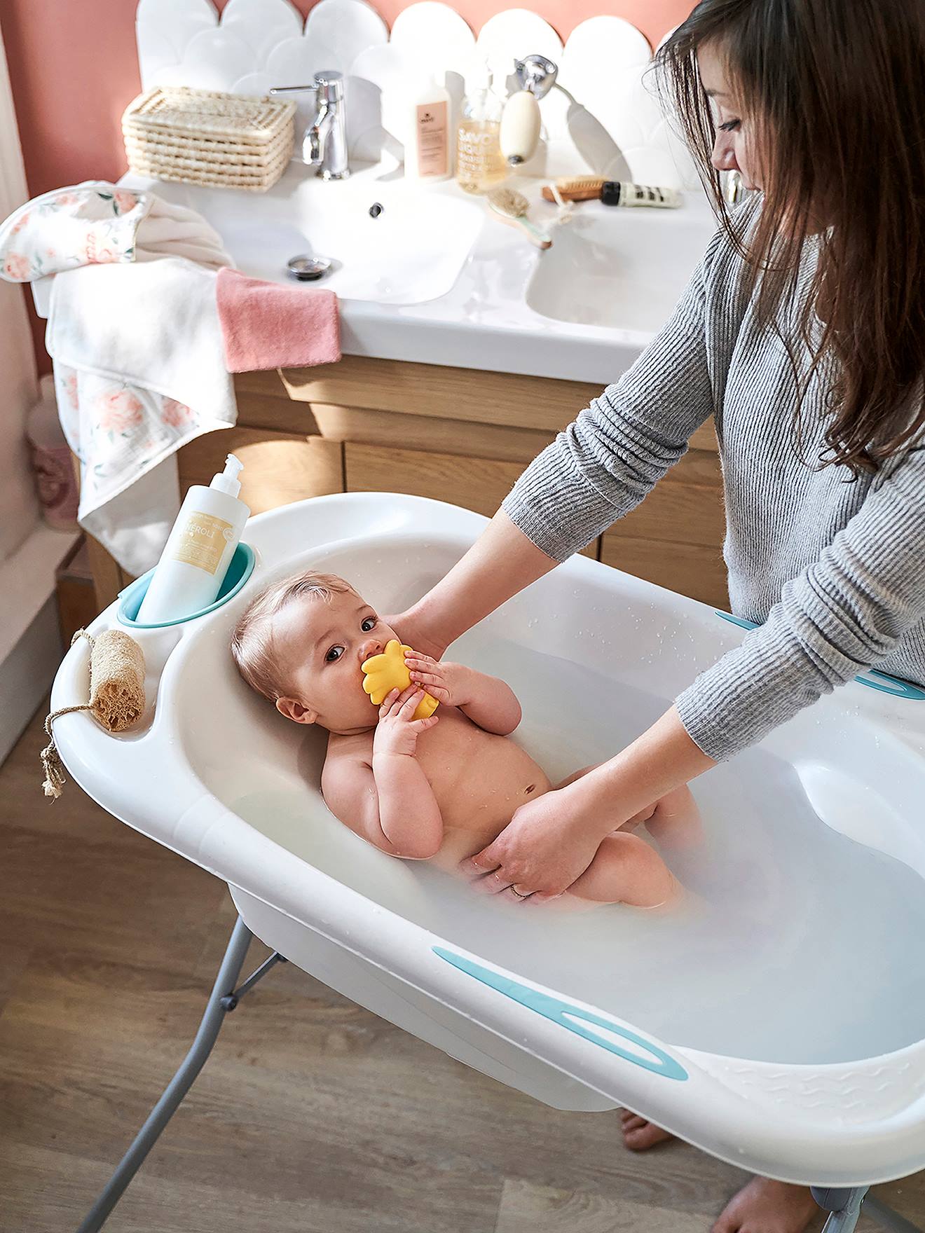 Acheter baignoir bébé sur pied
