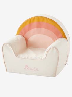 Bettwäsche & Dekoration-Dekoration-Bodenmatratze, Kissen-Kinderzimmer Sessel ,,Regenbogen", personalisierbar