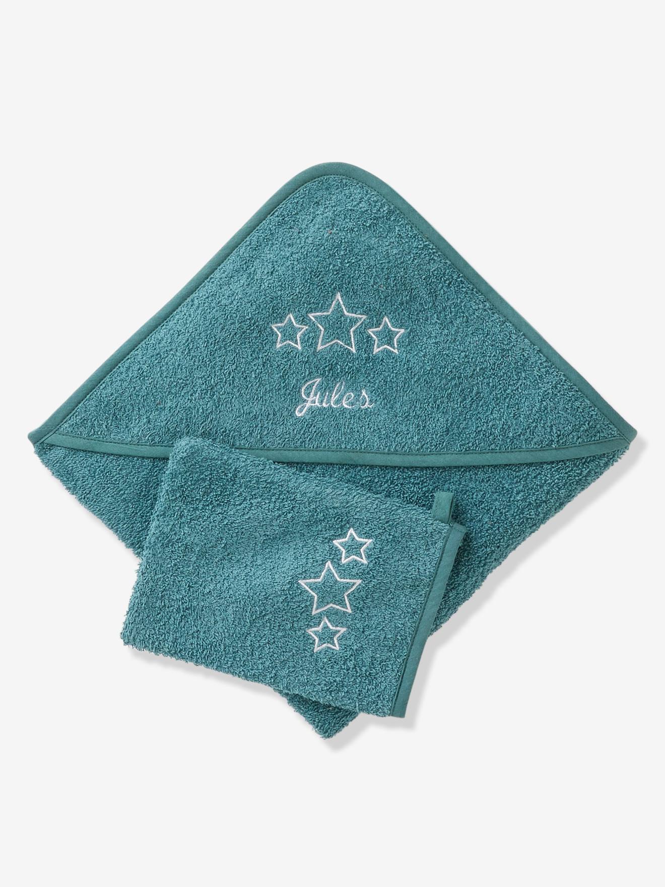 Cape De Bain Gant Personnalisable Eau De Rose Linge De Maison Et Decoration