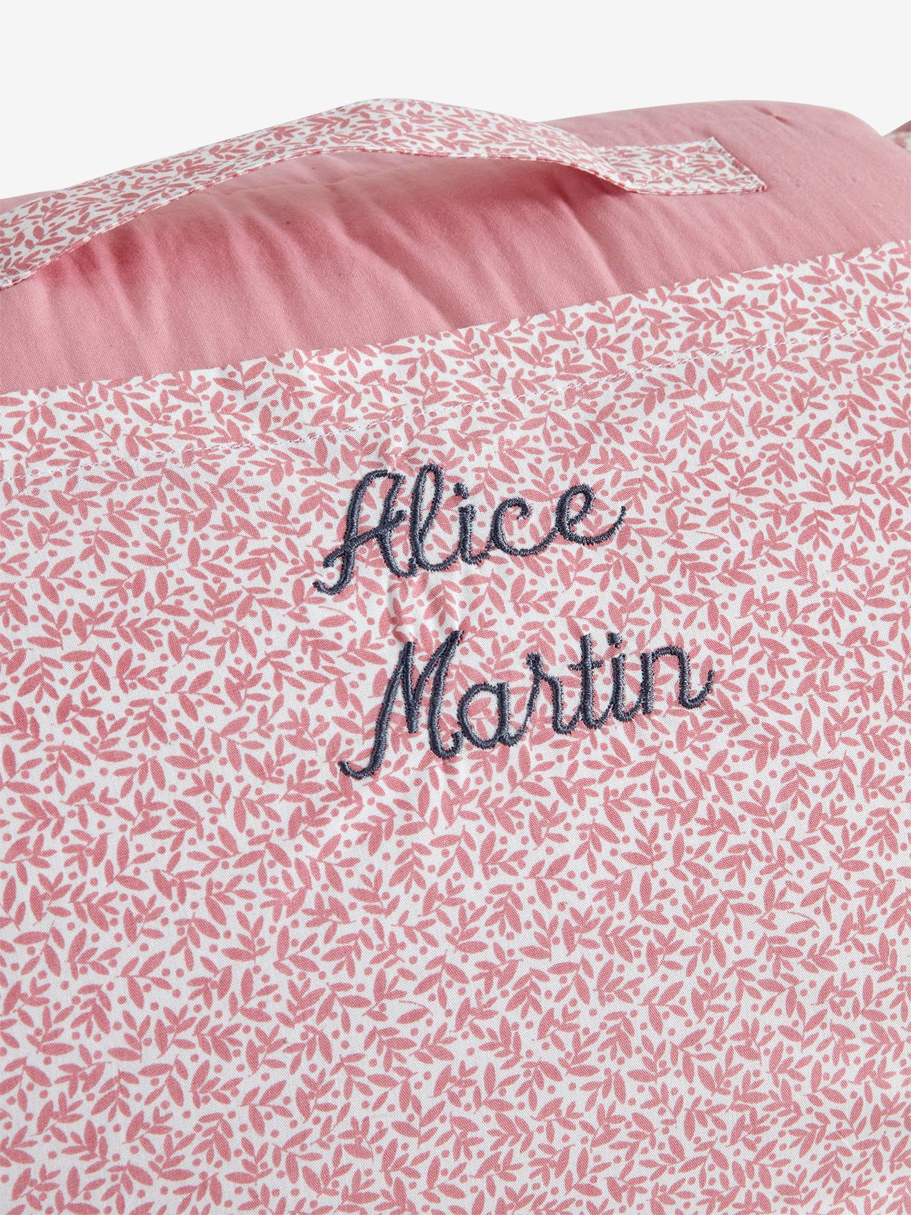 Couchage de sieste maternelle MINILI® PRINCESSE NATURE personnalisable -  rose, Linge de maison et décoration