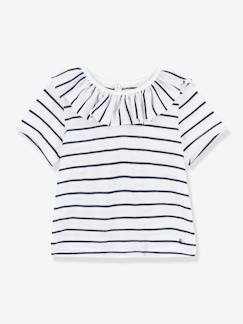 Bébé-Blouse rayée bébé manches courtes en jersey