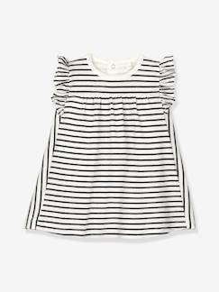 Baby-Kleid, Rock-Baby Bodykleid aus Bio-Baumwolle PETIT BATEAU