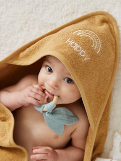 Happy Color Deko-Baby Kapuzenbadetuch & Waschhandschuh, personalisierbar