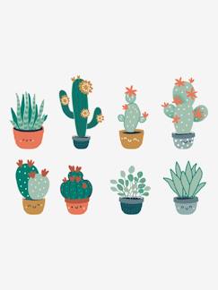 Idées déco pour une chambre partagée-8 grands Stickers Cactus